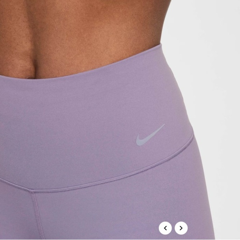 Nike Zenvy Women's SMALL High-Waisted 8" Biker Shorts in Daybreak/Black - $60 - Picture 5 of 8